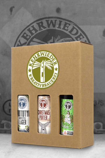 Hoppy Christmas Geschenk 3x0,33l